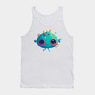 A cute Alien Invasion - The little Alien Collection Tank Top